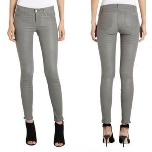 JBRAND Style L8001 Lamb Leather Mid Rise Ankle Zip